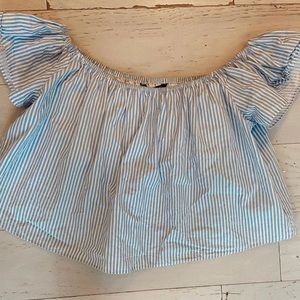 Zara off the shoulder top